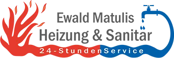 Logo Ewald Matulis - Heizung & Sanitär - 24 - Stunden Service